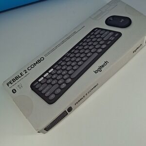 Logitech Pebble 2 Combo Compact Wireless Keyboard & Mouse 920-012061 Open Box